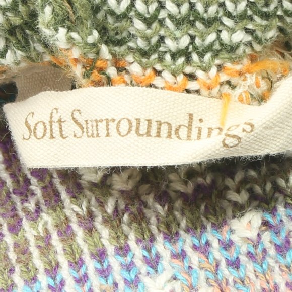 Soft Surroundings Loveland Hooded Button Front Sweater Coat Size PS - Picture 9 of 13